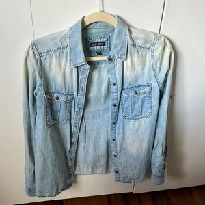Express Jean-like Linen Shirt